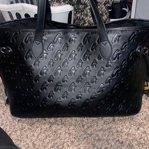 Glamaholic Monogram Black Bag